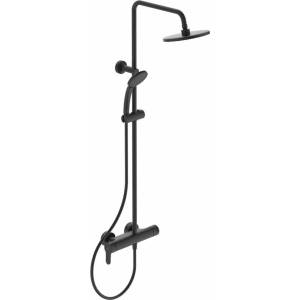 Ideal Standard Душ колона с едноръкохватков смесител, матово черно Ideal Standard Cerafine O (BC750XG)