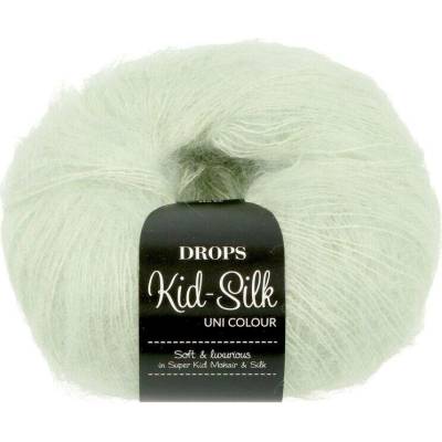 Drops Kid Silk UNI Colour 60 bledá pistácie