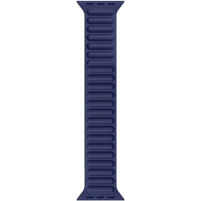 JC Магнитна силиконова каишка за Apple Watch 38мм, 40мм, 41мм, 42мм (2024) - JC Design Silicone Link Band (син)