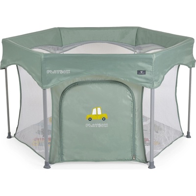 Cangaroo Детска кошара за игра Playbox зелен (112147)