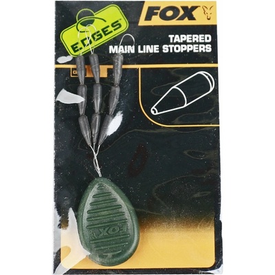 Fox Edges Tapered Main Line Stoppers 9ks