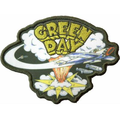 Nažehlovačka Green Day - Dookie Cut-Out Green