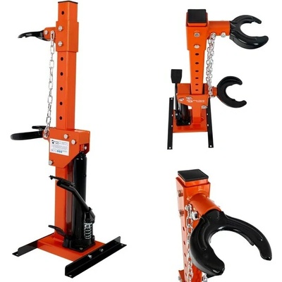Hydraulický stlačovač, sťahovák pružín stojanový 1t s bezpečnostnou reťazou Pro-Tech TOOLS 13868