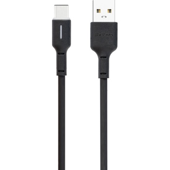 DeTech Кабел за данни DeTech DE-C37C, Type-C, 1.0m, Черен - 40196 (40196)