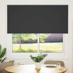 vidaXL Ролетна щора Blackout Black 145x150 cm Ширина на плата 141, 6 cm (4010877)