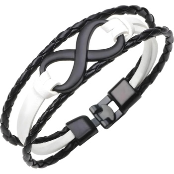 HARAHU Мъжки Гривна de-34444 - Черен / Бял kp34444 (de-34444)