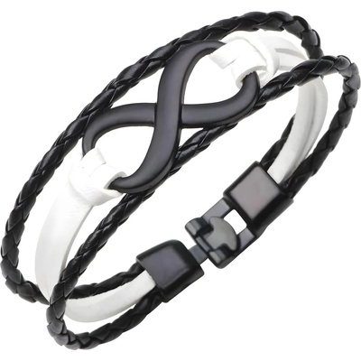 HARAHU Мъжки Гривна de-34444 - Черен / Бял kp34444 (de-34444)