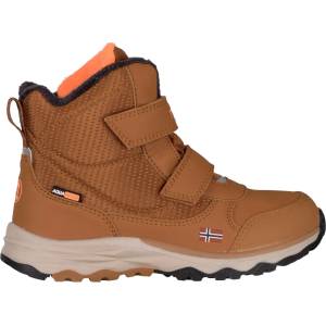 Trollkids Детски зимни ботуши Trollkids Kid's Hafjell Winter Boots - Teak Brown / Black / Vivid Orange - размер 38 (EU) (702-1907-2421)