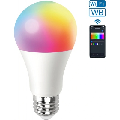 LED21 LED žárovka A60 E27 WIFI WB Smart Bulb 15W 1500lm RGB+CCT