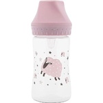 Lorelli Бебешко шише с широко гърло Lorelli My Friend - 250 ml, Mellow Rose (10200840005) - ozone