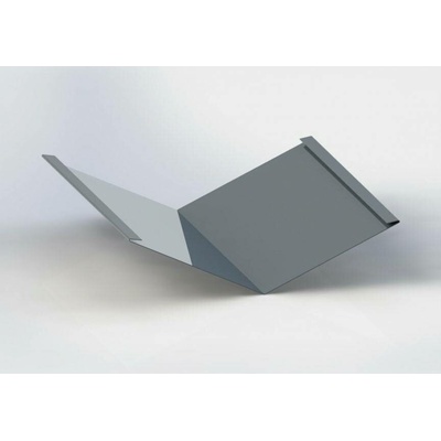 Úžlabí klasik r.š.600mm pozink Lakovaný RAL 7016 antracit s folií dl.2m