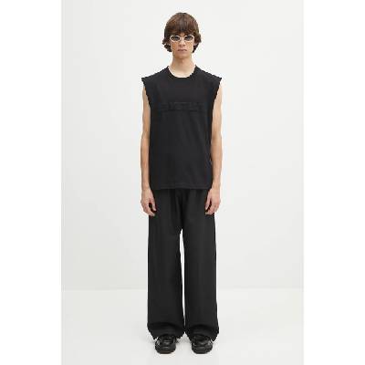 Памучна тениска Helmut Lang EMBOSSED. TANK. ROUNDE (P01HM502)