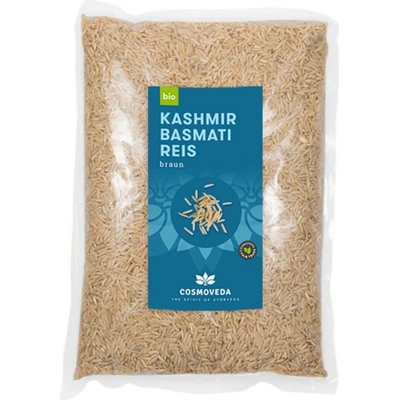 Cosmoveda Bio hnědá rýže Kashmir Basmati 1 kg