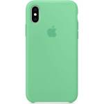 Apple Оригинален силиконов калъф iphone xs mvf52z/a Мента
