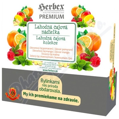 HERBEX Lahodná čajová kolekce 40 sáčků