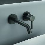 Ideal Standard Вграден смесител за мивка Ideal Standard Atelier Joy, чучур 18 см, Magnetic Grey (A7378A5)
