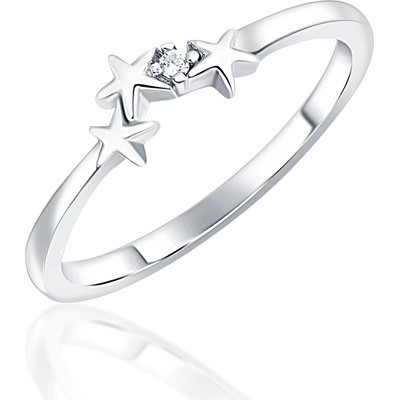 JVD Stříbrný prsten hvězdičky SVLR0665XF6BI