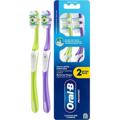 Oral B Zubní kartáček Pro-Expert Deep Clean Medium 2 ks