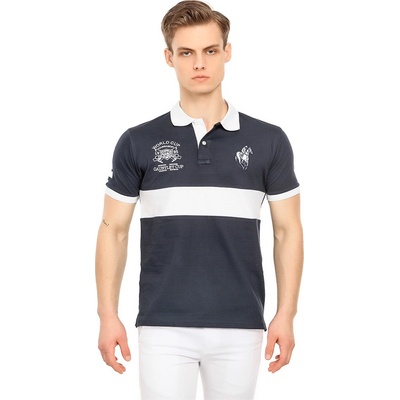 Grand Polo Club Gpc polo Мъжка тениска - Синя/Бяла 21156878 (263582_Синьо)