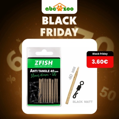 Zfish Sada Prevlekov Anti Tangle Sleeves + Obratlík QC veľ 8 10 ks 40 mm