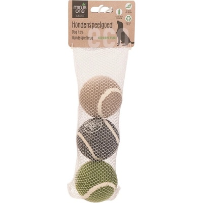 Beeztees Minus One pro psy tenisový lopta 3ks průměr 6 cm