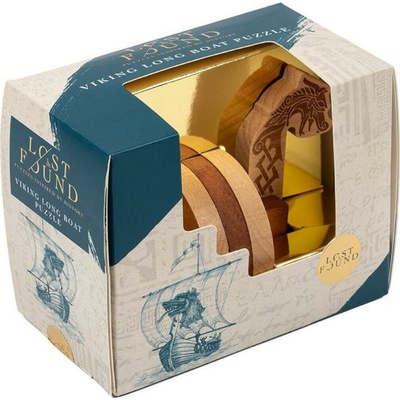 Professor Puzzle LOST&FOUND: Vikingská dračí loď