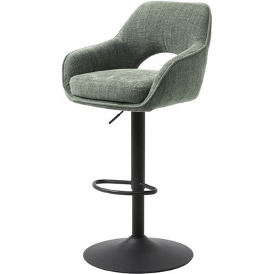 Unique Furniture Cowley zelená hladká látka