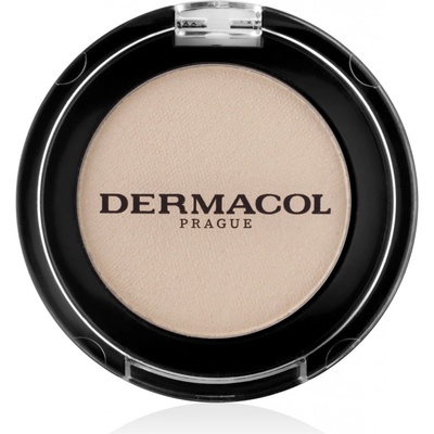 Dermacol 3D mono oční stíny Mono Eyeshadows 3D 01 Matt Panna Cotta 2 g