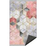 Mila Home Сиво-розов миещ се килим 80x140 cm - Mila Home (HKG-MMN-HG-207-80x140)