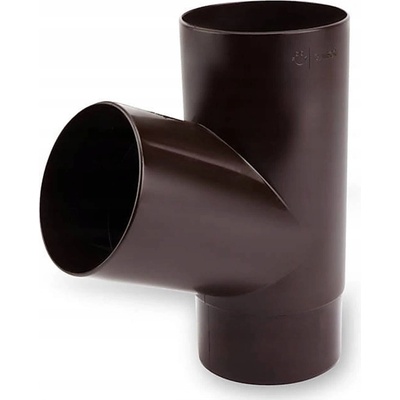 Galeco T-rozdělovač 100 mm hnědý