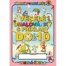 Veselé omalovánky s příklady do 10 - Jan Mihálik