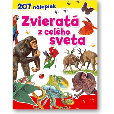 Zvieratá z celého sveta - 207 nálepiek