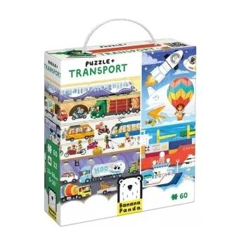 BANANA PANDA Пъзел с картини и плакати - доставка, 60 бр