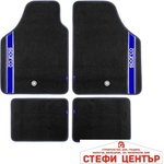 Sparco Универсални мокетни стелки Sparco - 03763BBS със синьо (51420) - steficenter