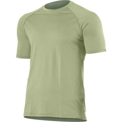 Lasting Quido 6767 svetlo zelené pánske vlnené merino tričko