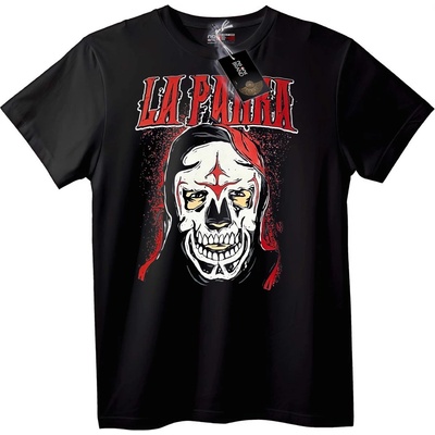 NOONEBRAND Тениска La Palla с череп - M, Black