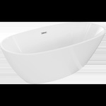 Mexen Eris самостоятелна вана 180 x 80 см, бяла, хромиран прелив - 53441808000-01 (53441808000-01)