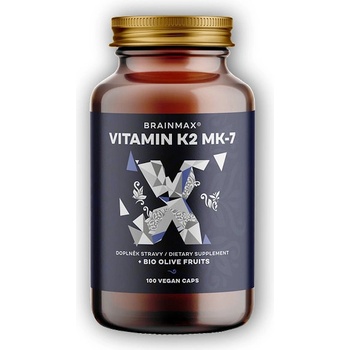 BrainMax Vitamín K2 ako MK7 150 mcg 100 rastlinných kapsúl