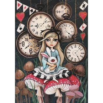Image 1 of Magnolia - Puzzle Romi Lerda : Alice Time - 1 000 piese