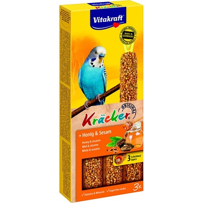 Vitakraft Kräcker tyčinky pro andulky med sezam 60 g