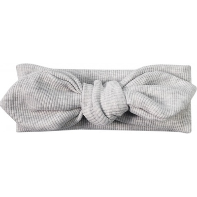 Lullalove Čelenka s mašlí Světle Šedá