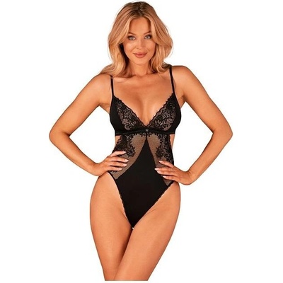 Krajkové body Maderris černé – Zboží Dáma