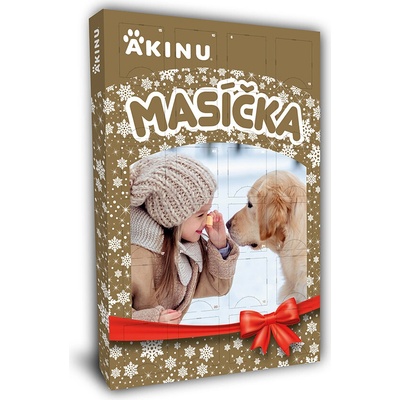 Akinu WINTER MASÍČKA Adventní kalendář pamlsek pro psy 120 g
