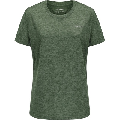 USA Pro Дамска тениска USA Pro Tech C Tee Womens - Forest Green