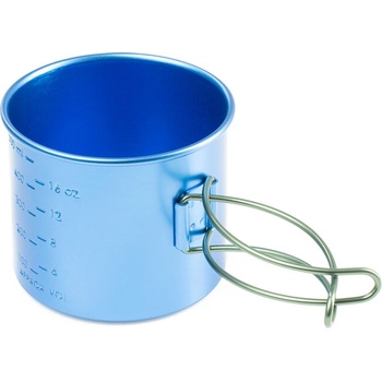 GSI Outdoors Алуминиева чаша за бутилка Bugaboo 591 ml, синя (TO.43222)