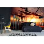 DIMEX ART Самозалепваща се флизелинова фототапета стар пиратски кораб 375 x 250 см