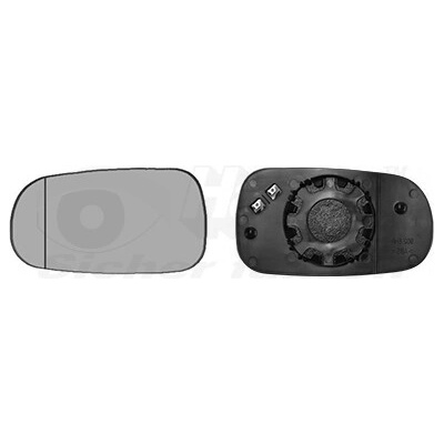 Sklo pro zpětné zrcátko VAN WEZEL 4730837