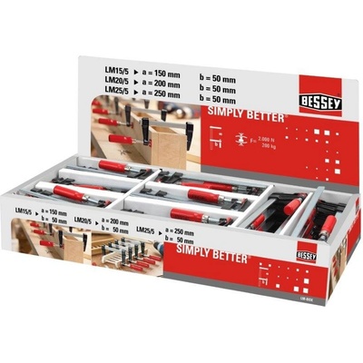 BESSEY BESSEY - sada svěrek LM LM-BOX