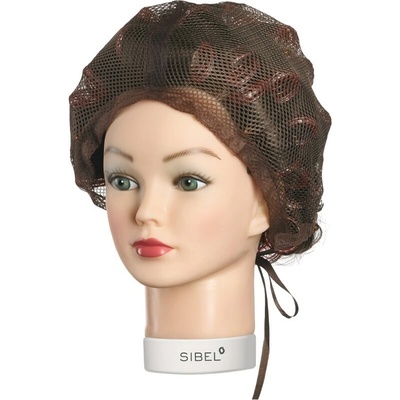 Sibel LUXE síťka na noc, hnědá