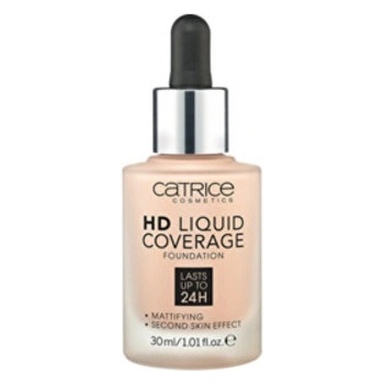 Catrice HD Liquid Coverage Foundation Tekutý make-up 034 Medium Beige 30 ml